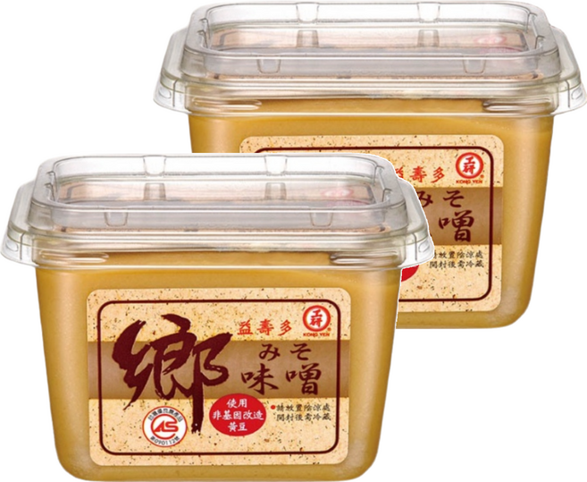 KONG YEN 工研 益壽多鄉味噌, 500g, 2盒