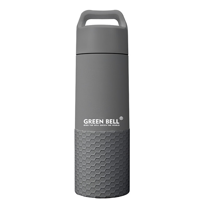 Green Bell 綠貝 304輕瓷保溫杯 GBS-661, 灰色, 850ml, 1個