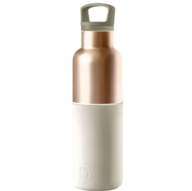 HYDY 冷杉瓶 尤加利 雙層不鏽鋼保溫水瓶, 590ml, 1個