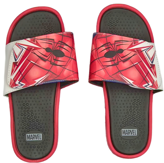 MARVEL 漫威 蜘蛛人 舒適拖鞋, 26cm, 紅色