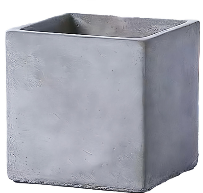 特大方形水泥盆, 水泥白, 1個