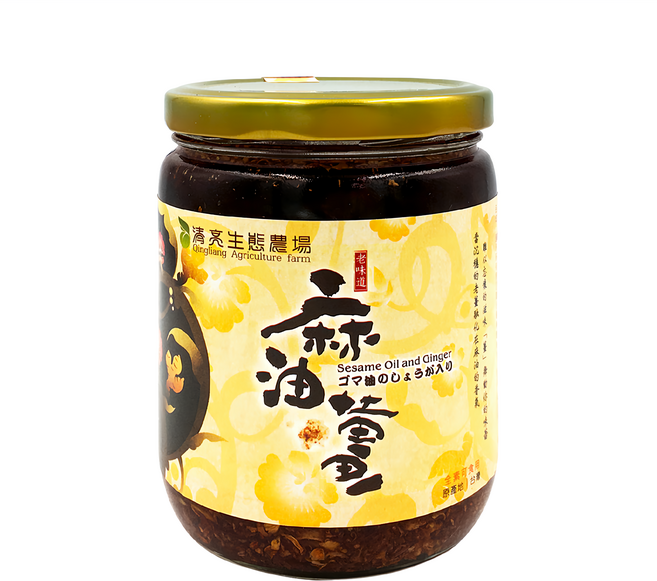 清亮 麻油薑, 420g, 1罐