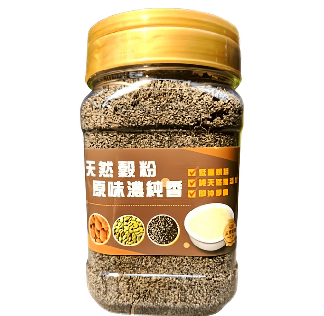 品鮮生活 研磨黑芝麻粉, 400g, 1罐