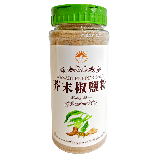 新光洋菜 芥末椒鹽粉, 420g, 1瓶