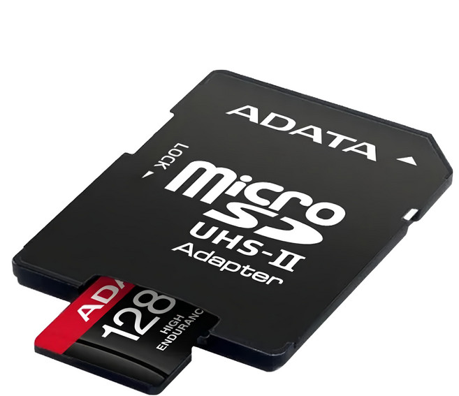 ADATA 威剛 A2 MicroSD 攝錄專用 記憶卡 AUSDX128GUI3V30SHA2-RA1, 128GB, 1個