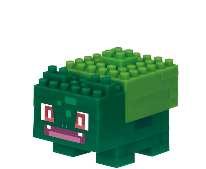 nanoblock 河田積木 寶可夢迷你積木 妙蛙種子, 039 妙蛙種子, 1個
