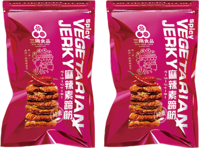 三陽食品 麻辣素蹄筋, 250g, 2包