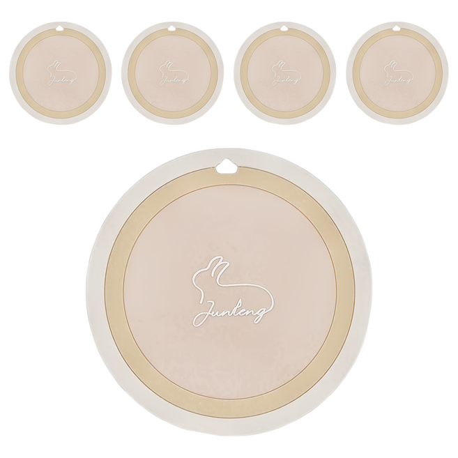 CHIFUN SENHUO 祈樂森活 矽膠隔熱墊, 兔兔, 5個