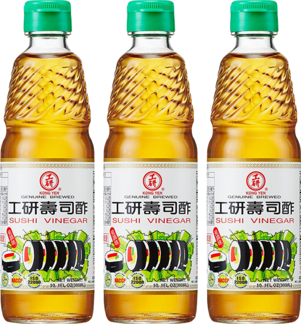 KONG YEN 工研 壽司酢, 300ml, 3瓶