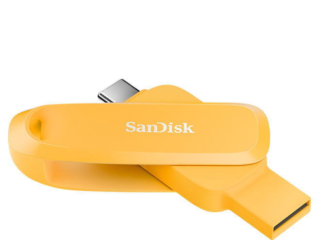 SanDisk 晟碟 公司貨 Phone Drive USB Type-C 隨身碟 SDDDC6 黃色, 64GB, 1個