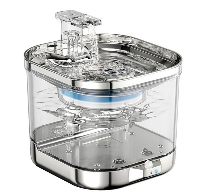 3baby 三個寶 智能恆溫無線寵物飲水機 2L 三重過濾, 1個