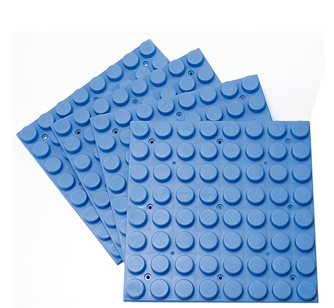 UNiPLAY 軟積木板 28x28公分 4個一組 台灣製造, 1組, 藍色