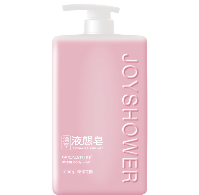 澡享 液態皂 秘徑花園 保濕 沐浴露, 1kg, 1瓶