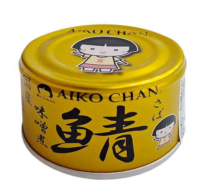 AIKO CHAN 伊藤食品 味噌煮鯖魚罐 金, 150g, 1罐