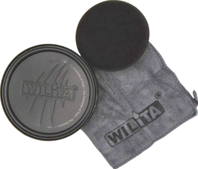 WILiTA 威力特 鑽石淨度棕櫚蠟 適用於所有色系之車種 防潑抗汙氧化 持久光亮效果, 250g, 1個