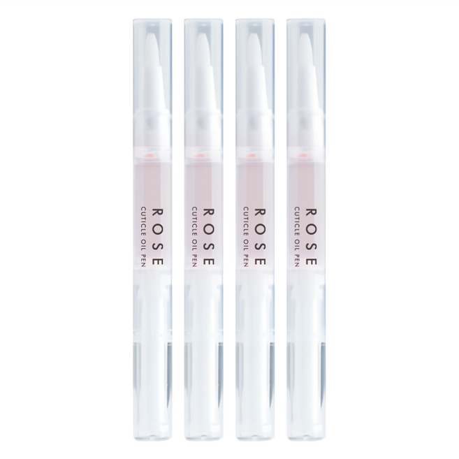 Jello Jello 指緣油筆 玫瑰, 3ml, 4支