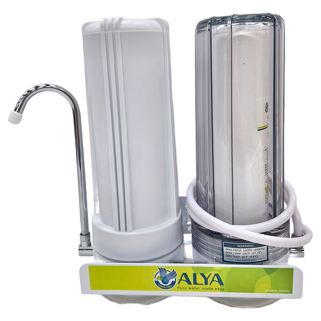 ALYA 歐漾 檯上型雙道淨水器 3.5kg, CWF-A201CW