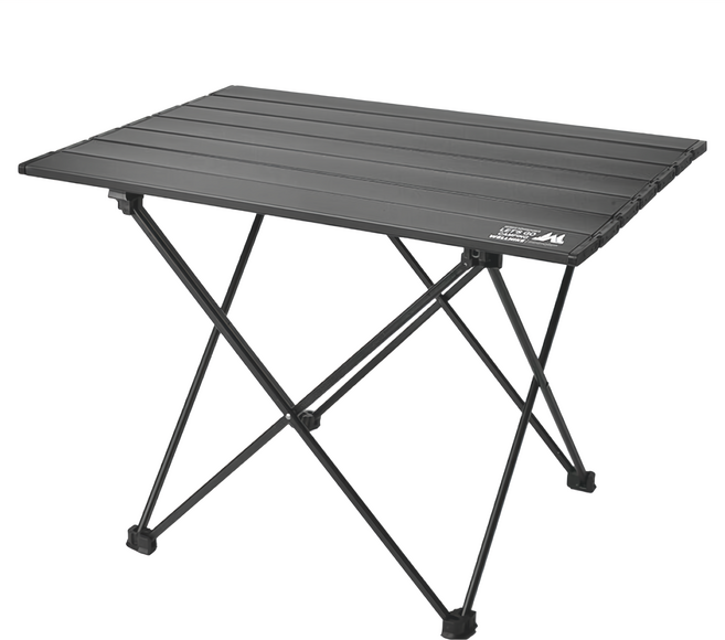 WellHike 玩客 多功能戶外方桌 1200g, 黑色