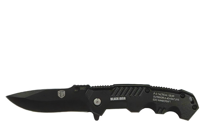 FOTG 鋼折刀 20cm 120g, 黑色, 1把