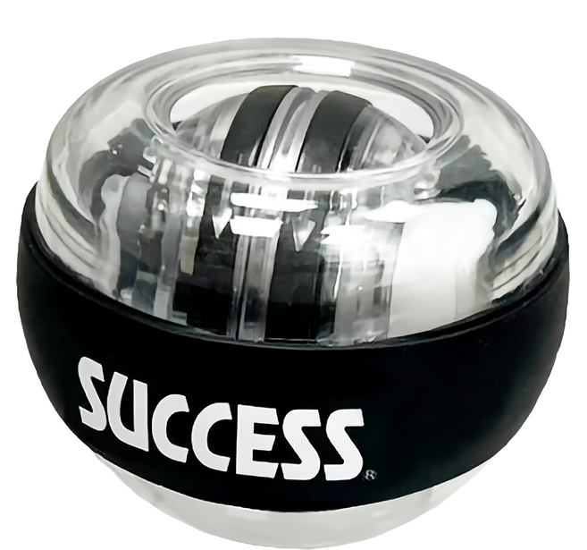 SUCCESS 成功 自動式發光腕力訓練球, 黑色, 1個
