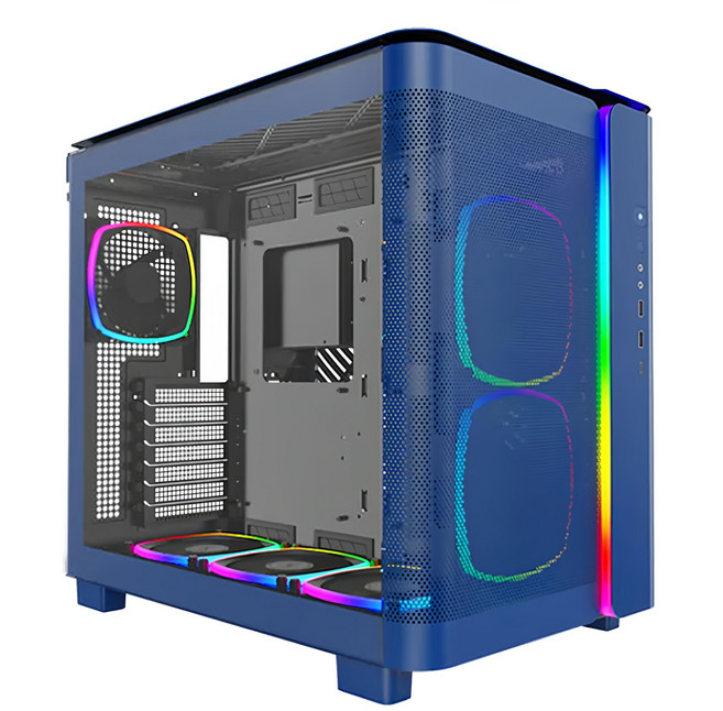MONTECH 君主 電腦機殼, KING 95 PRO BLUE, 1個