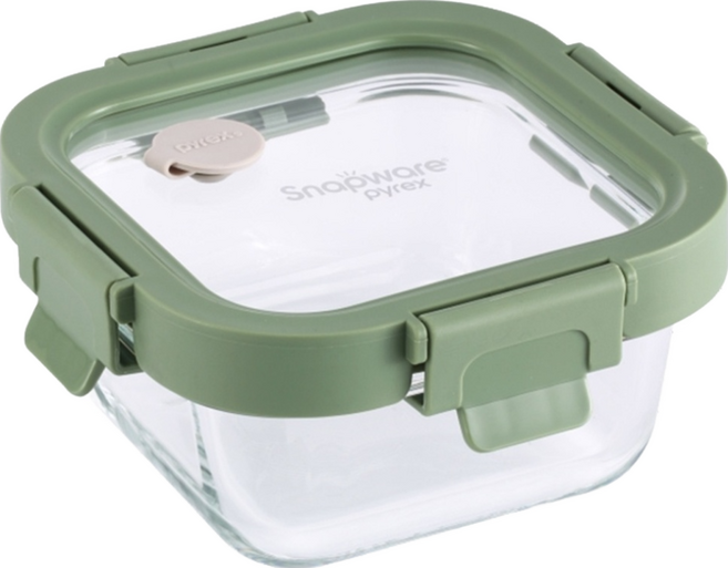 Corelle Brands 康寧餐具 Snapware Eco Green 全可拆玻璃保鮮盒, 容器 + 蓋子, 1個