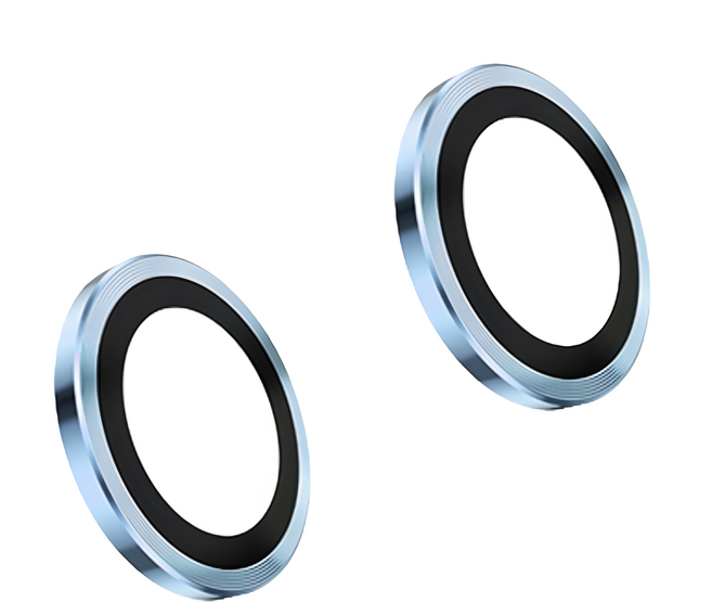 TOTU 拓途 金盾 鏡頭保護貼鋼化膜 藍色 2個, 1組