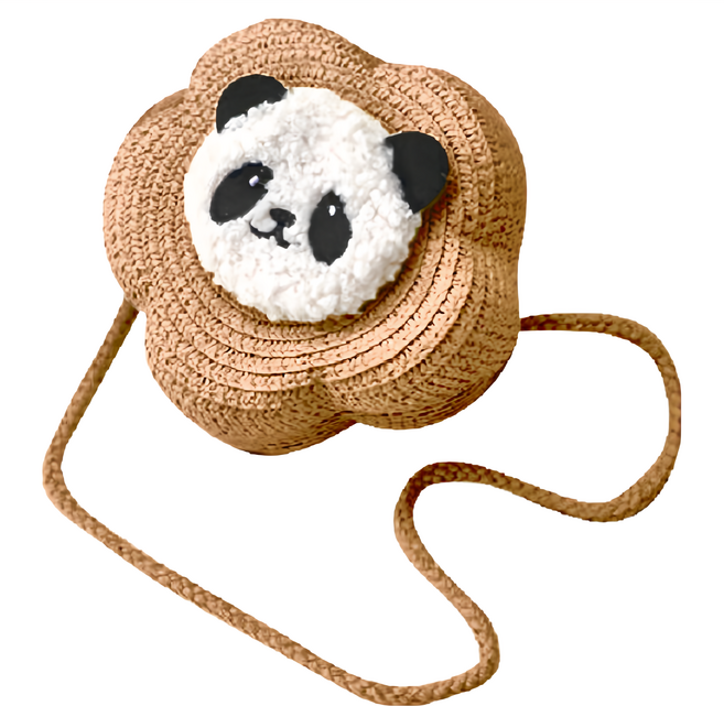 Summer Vibe 小熊貓藤編包