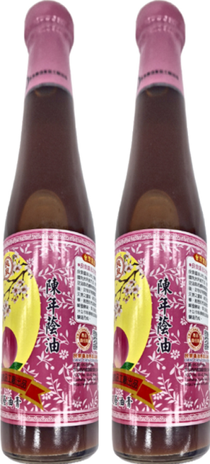 良泉桃級陳年蔭油膏, 420g, 2瓶