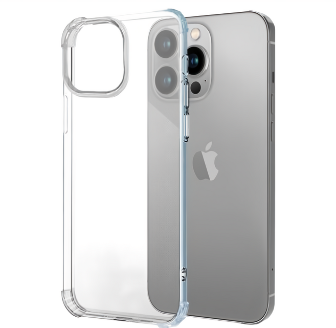 Timo 手機保護殼 iPhone 15 Pro 四角防摔 氣囊 矽膠 透明