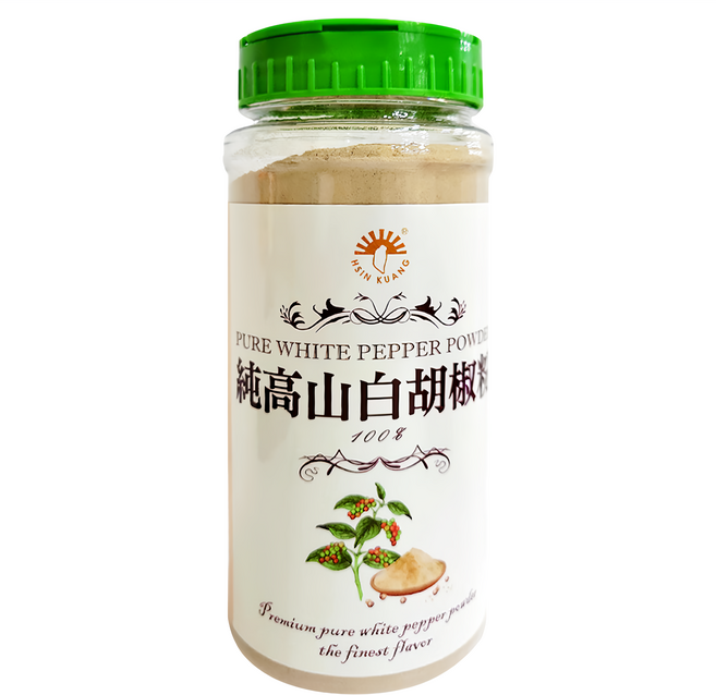 新光洋菜 100%純高山白胡椒粉, 1罐