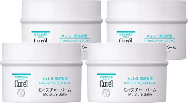 Curel 珂潤 潤浸保濕深層乳霜 面部及身體用, 70g, 4罐