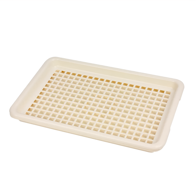 HIKARI 日光生活 抗菌杯用滴水盤 ABS樹脂+銀離子抗菌劑 台灣製造, 1層, 白色, 1個