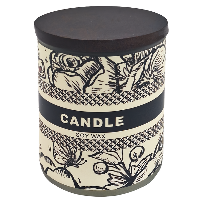 光影特調香氛蠟燭, 卡布奇諾, 440g, 1個