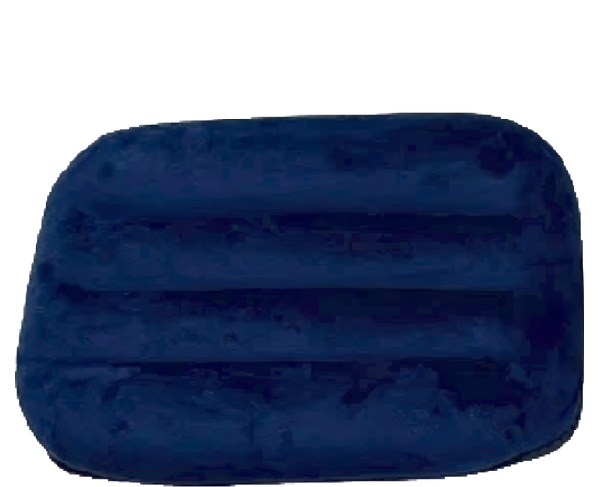 Atc Mattress 充氣枕頭 好收納 可水洗 露營枕頭 TPU枕頭 展開45 x 29 x 9cm 收納13 x 18cm 140g, 深藍色, 1個