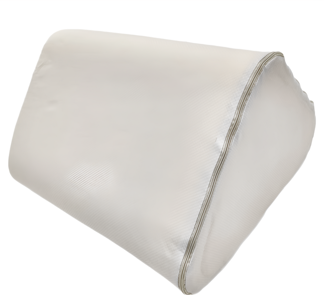 LooCa 石墨烯 循環釋壓萬用三角靠墊 1kg, 灰色, 1個