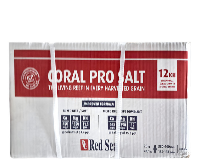 以色列 Red Sea 紅海 珊瑚成長鹽/海鹽/海水素/珊瑚鹽/人工海鹽, 20kg, 1盒