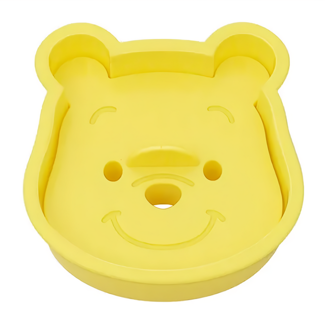 Skater POOH 吐司壓模, 黃色, 1個