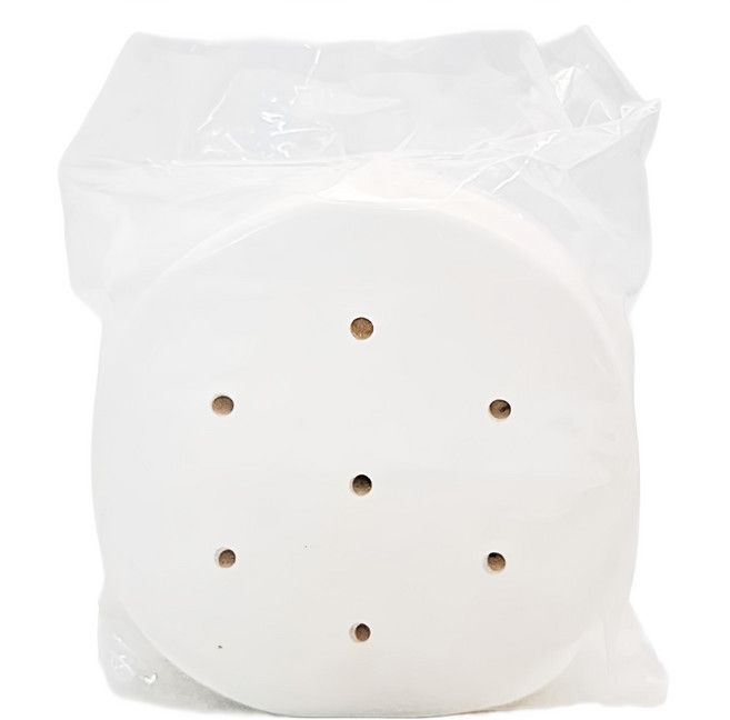 MR.BAKING 萬鴻 圓型蒸籠紙 有孔/無孔 款式隨機, 127mm, 1000張, 1包