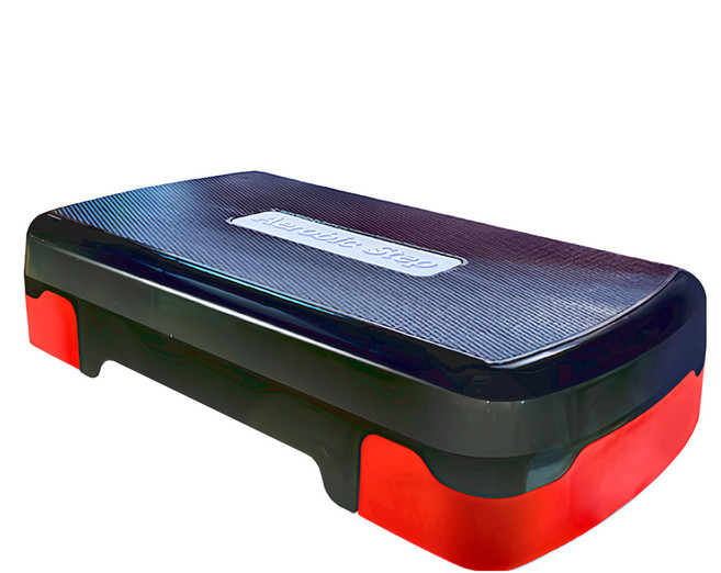 Bridgeport 台灣橋堡 二階段 居家型 MINI 階梯踏板 台灣製, 紅黑色