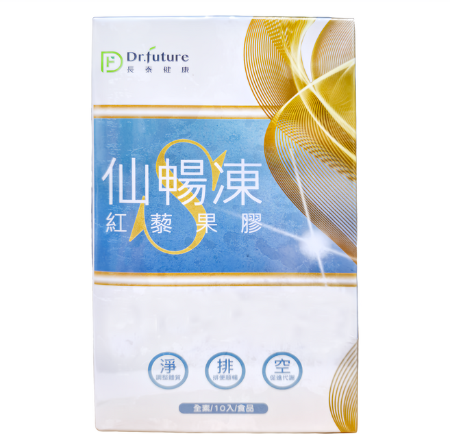 Dr.future 長泰健康 紅藜果膠仙暢凍 10包, 20g, 1盒