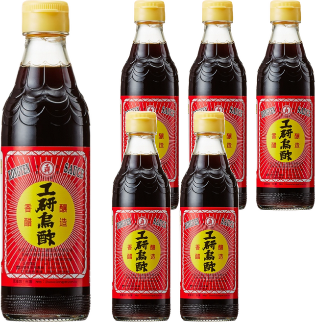 KONG YEN 工研 烏酢, 600ml, 6瓶