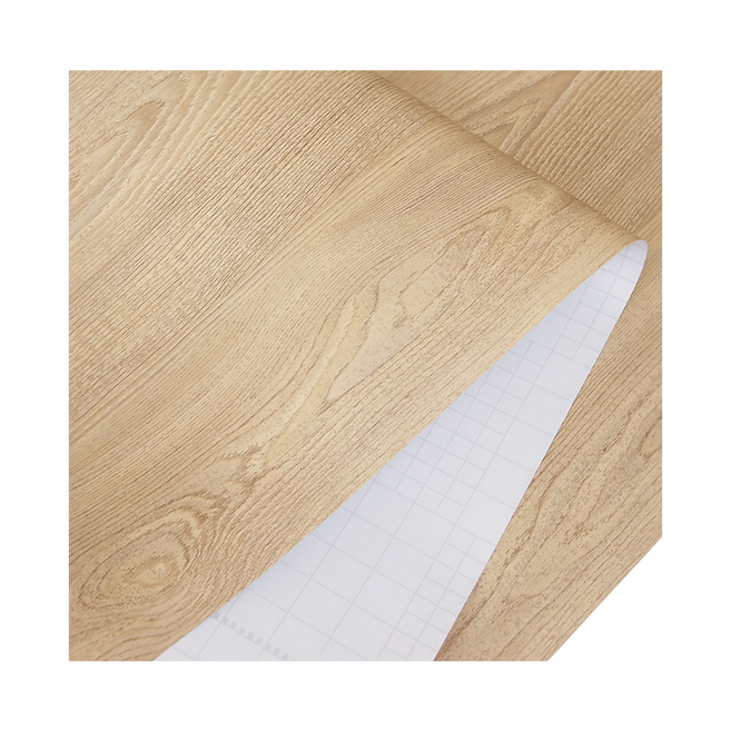 WA. 仿真木紋自黏防水壁紙 PVC材質, 樺木