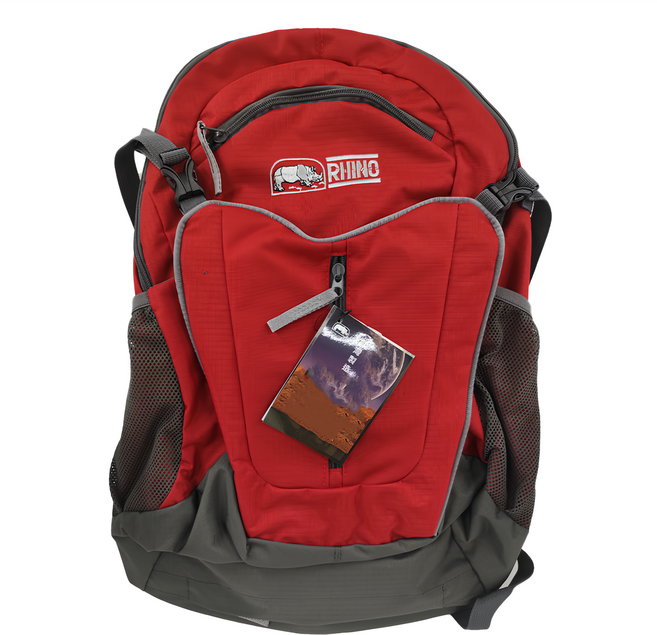 RHINO 犀牛 GN126 Treklite 超輕透氣網架背包 附防雨套 26L 0.77kg, 顏色隨機