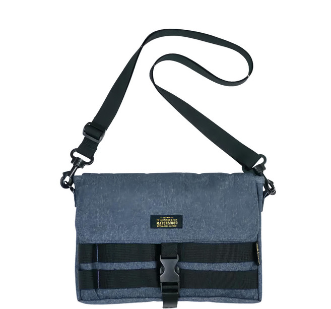 Matchwood Sacoche 單寧款斜背小包 - 1.5L 560D防水尼龍帆布