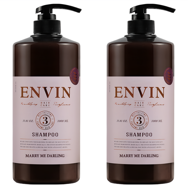 ENVIN 弱酸性香水洗髮精 Marry Me Darling, 1L, 2瓶