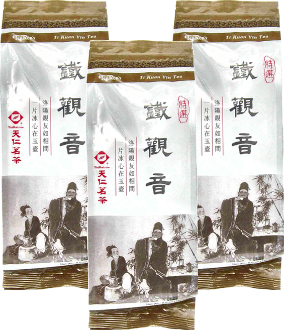 天仁茗茶 鐵觀音茶, 187.5g, 1包, 3包
