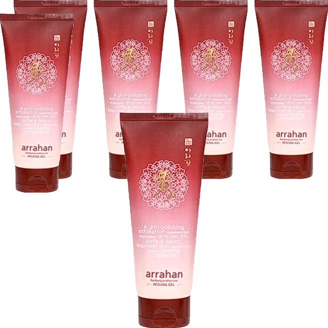 arrahan 檸檬煥白去角質凝膠, 180ml, 6件