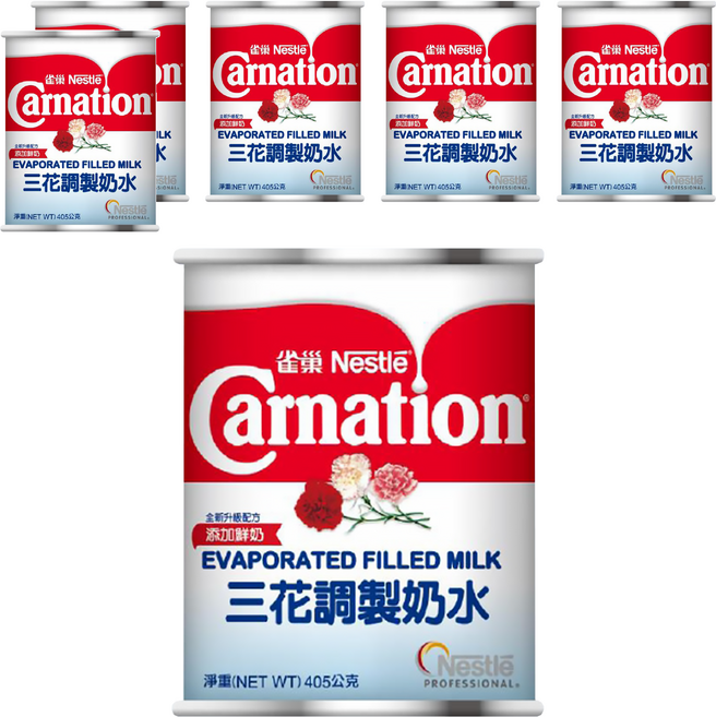 Carnation 三花 奶水, 405g, 6罐