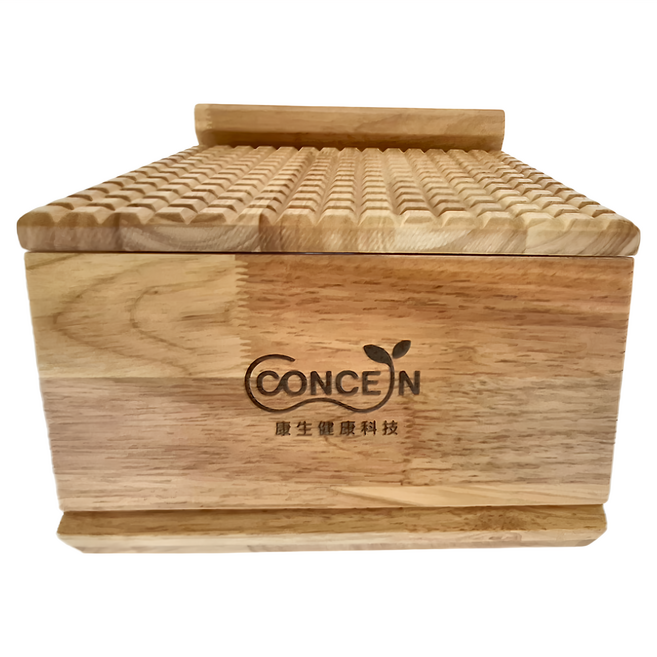 CONCERN 康生健康科技 橡木實木多功能養生拉筋板 3.5kg, 原木色